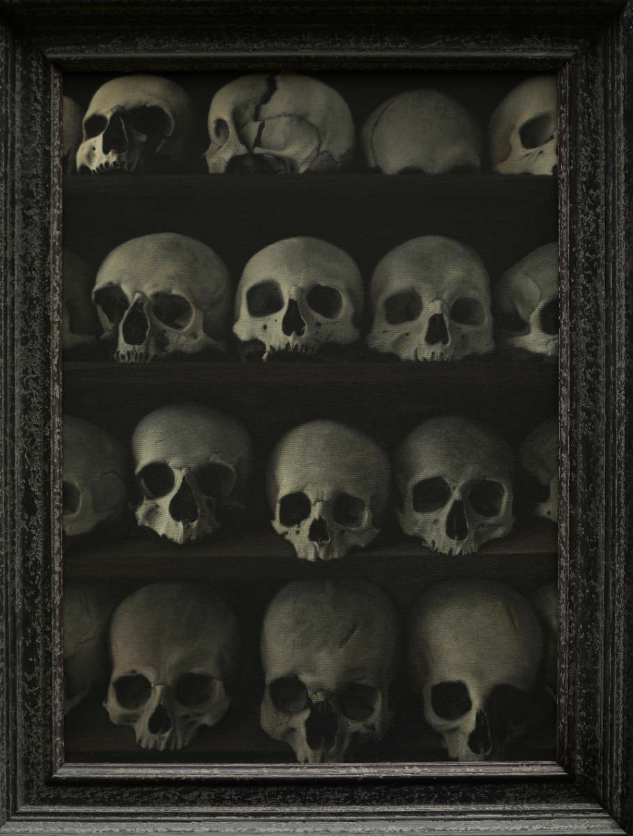 Memento Vitae ossuary painting