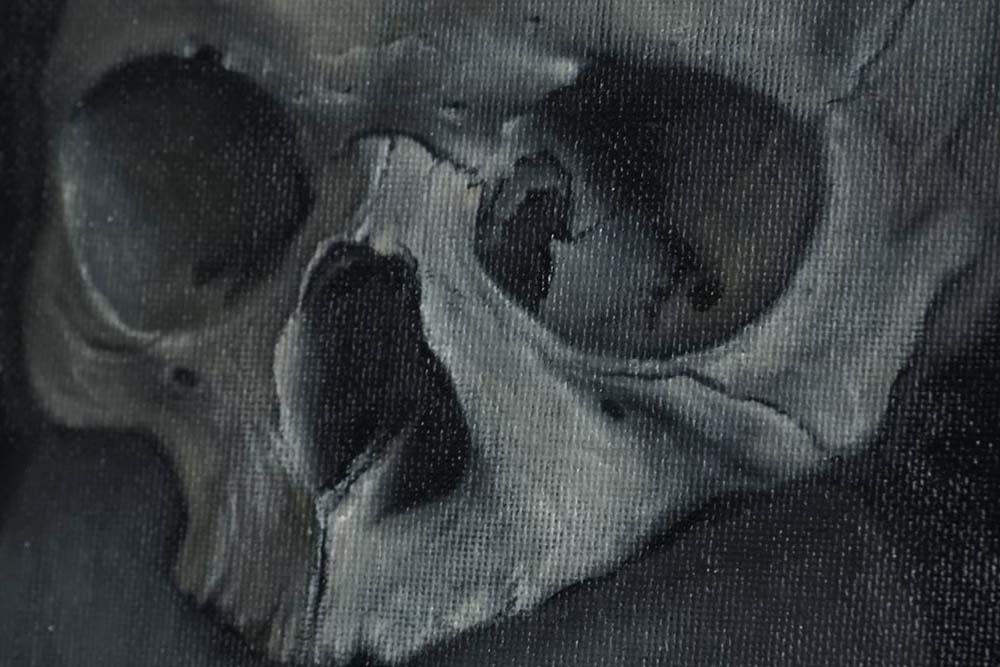 SHE WHO DIES WITH THE MOST LIKES, STILL DIES (detail)